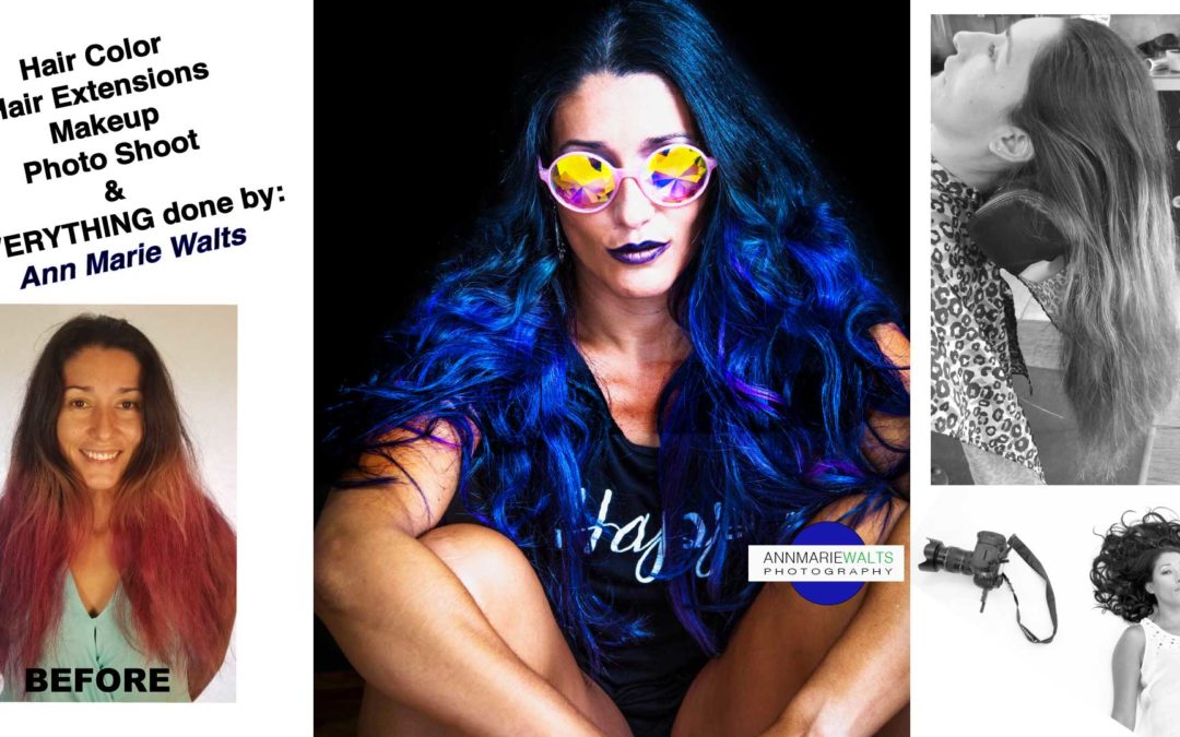 Fusion Of Hair Extensions, Makeup &, Photography.   The Art Of A Makeover